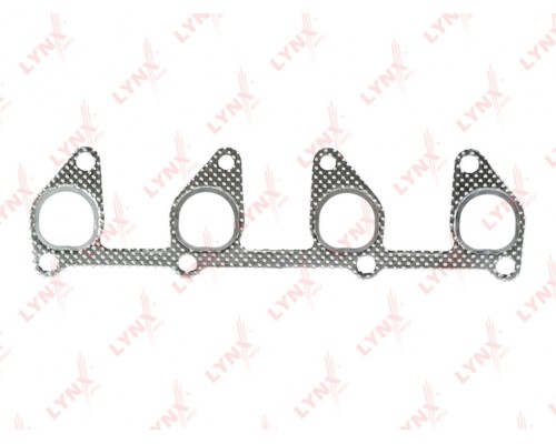 Прокладка коллектора CHEVROLET Aveo (03-) (1.5) OPEL Astra F,G,Vectra A,B (1.4/1.6) выпускного LYNX