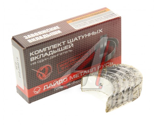 Вкладыши DAEWOO Matiz (0.8) шатунные d+0.25 комплект (6шт.) ДАЙДО МЕТАЛЛ РУСЬ