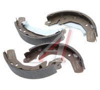Колодки тормозные DAEWOO Matiz (98-) CHEVROLET Spark (05-) задние барабанные (4шт.) MEGAPOWER