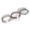 Кольца поршневые DAEWOO Nexia (95-) (1.5) (SOHC) CHEVROLET Lanos (97-) d+0.00 комплект NSP