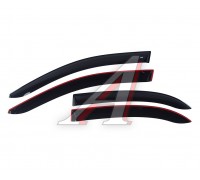 Дефлектор двери CHEVROLET Lacetti (03-13) хэтчбек COBRA TUNING