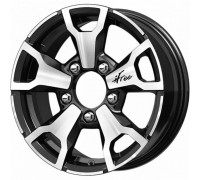 Диск колесный литой LADA 4x4 CHEVROLET Niva R16 КС-872-00 Тайган Блэк Джек