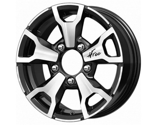 Диск колесный литой LADA 4x4 CHEVROLET Niva R16 КС-872-00 Тайган Блэк Джек