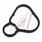 Прокладка CHEVROLET Cruze (09-),Aveo (06-) OPEL Astra H корпуса фильтра масл NSP