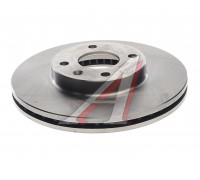 Диск тормозной CHEVROLET Aveo (10-) передний (1шт.) KORTEX