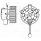 Мотор отопителя CHEVROLET Orlando (11-) LUZAR
