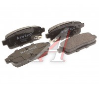 Колодки тормозные OPEL Astra J CHEVROLET Cruze (09-) задние (4шт.) KORTEX