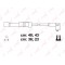 Провод высоковольтный CHEVROLET Lacetti (03-) (1.4/1.6) комплект (класс F) LYNX