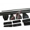 Багажник CHEVROLET Lachetti седан (04-) прямоугольный, сталь комплект L=1200мм LUX