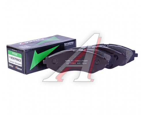 Колодки тормозные DAEWOO Nexia,Nubira CHEVROLET Lacetti (03-) передние (4шт.) FRIXA
