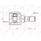 ШРУС внутренний CHEVROLET Matiz (98-05) комплект LYNX