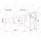 ШРУС наружный CHEVROLET Captiva (07-08) комплект LYNX